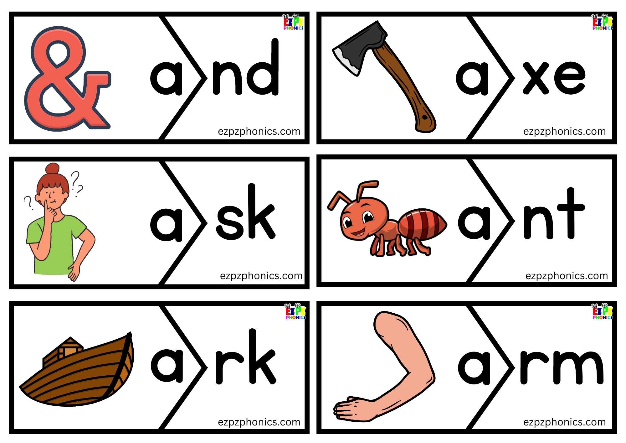 Letter A Puzzle Word Match 1